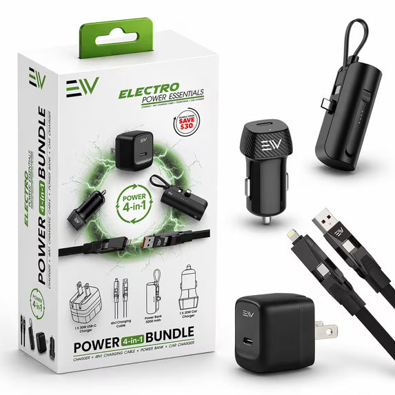 Electro Power 4-in-1 Charging Essentials kit