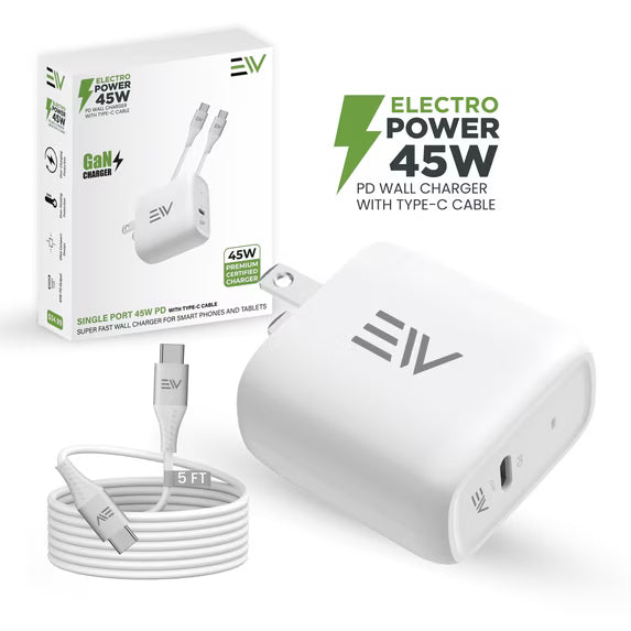 Electro Power 45W USB Type C Wall Charger