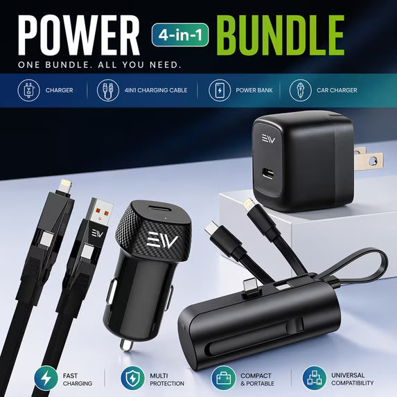 Electro Power 4-in-1 Charging Essentials kit