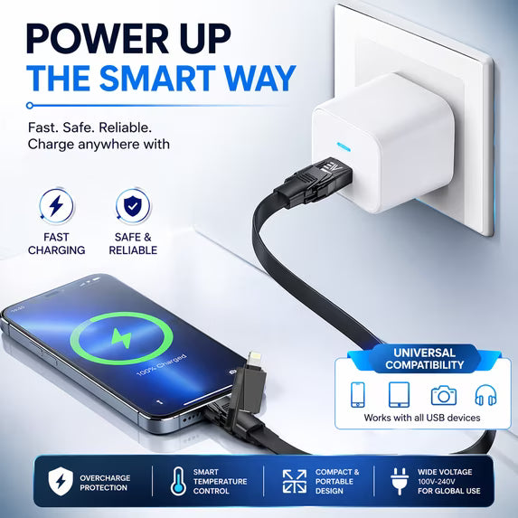 Electro 240W 4 in 1 Charging Cable