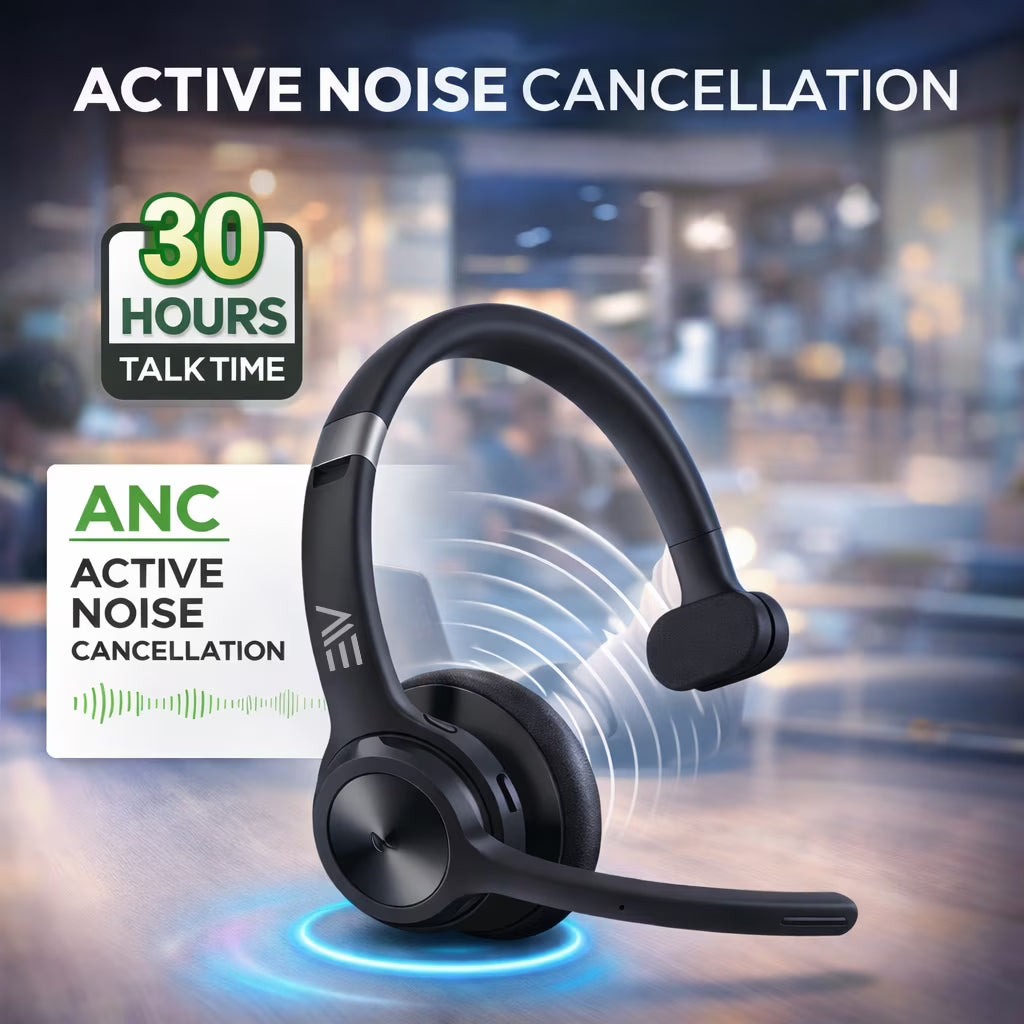 Electro Echo One Wireless Headset with Mic