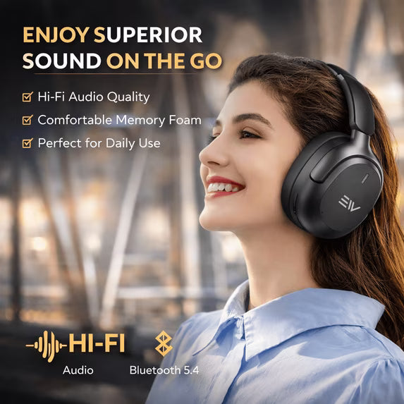 Electro Bluetooth Headphones with ANC & ENC