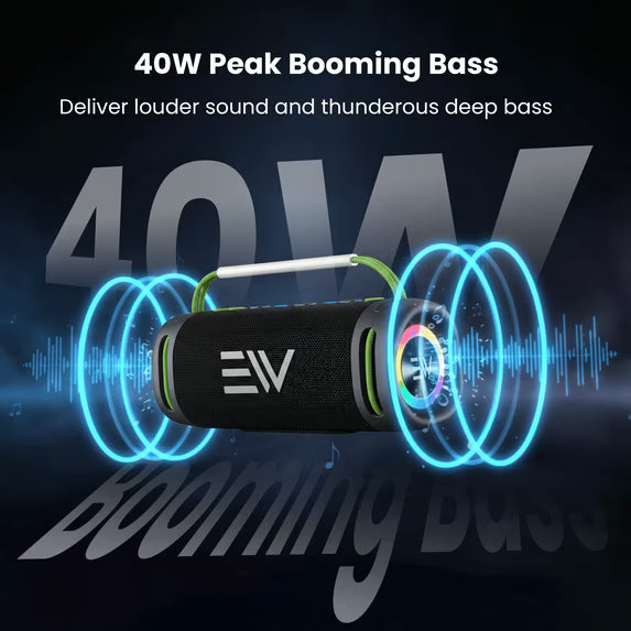 Electro 40W Waterproof Bluetooth Speaker