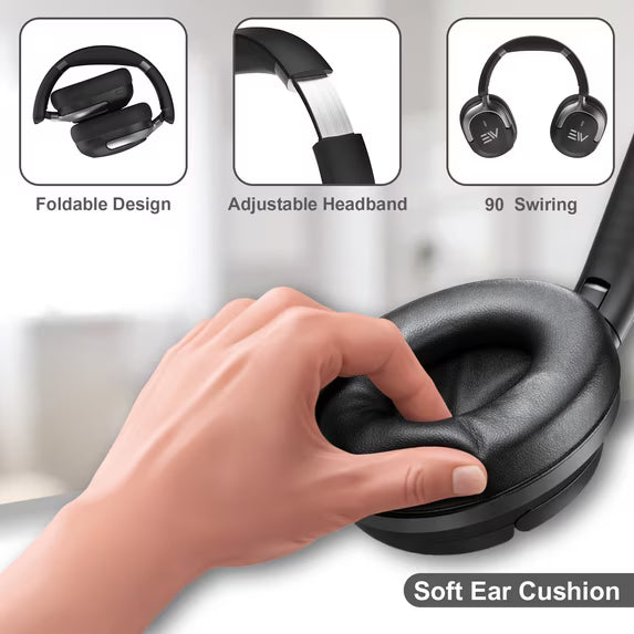 Electro Bluetooth Headphones with ANC & ENC