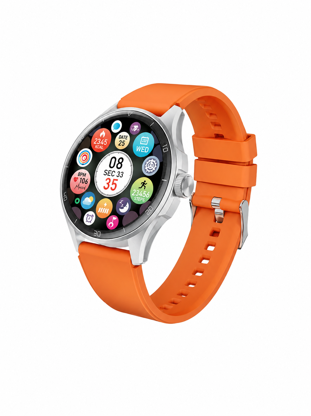 Electro Halo Bluetooth Smart Watch - Black