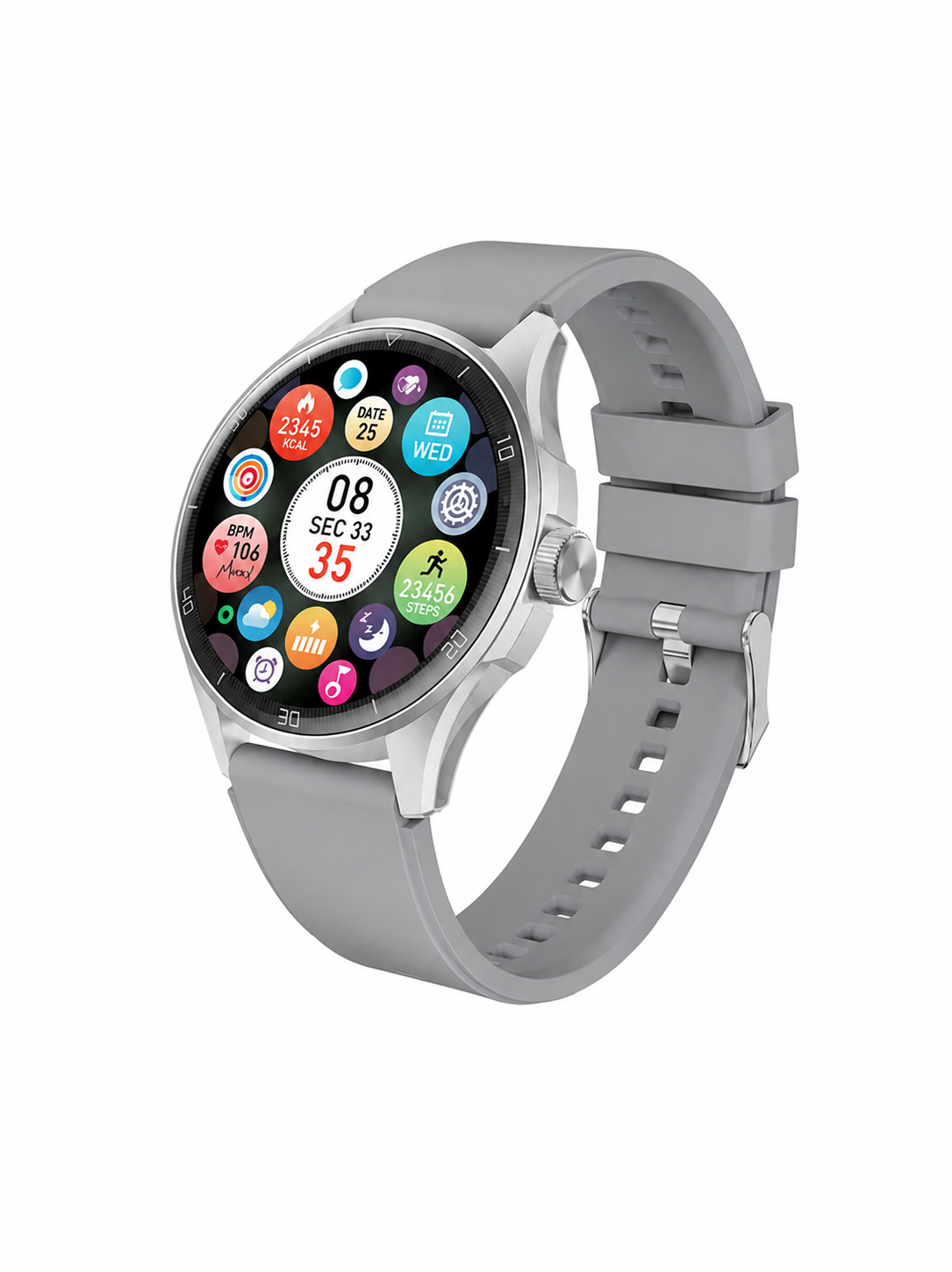 Electro Halo Bluetooth Smart Watch - Black