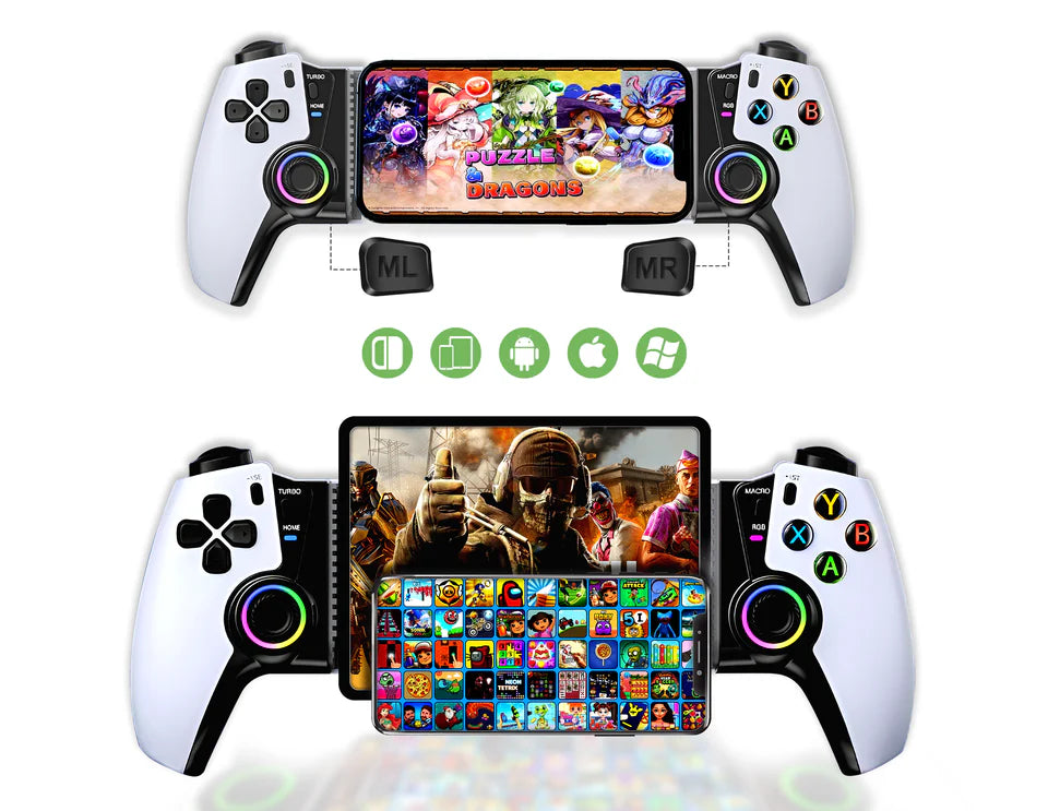 Electro wireless Bluetooth gaming controller