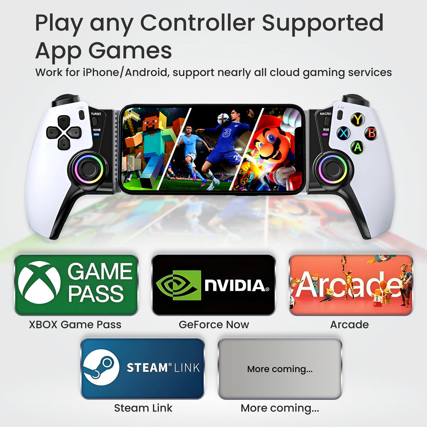 Electro wireless Bluetooth gaming controller