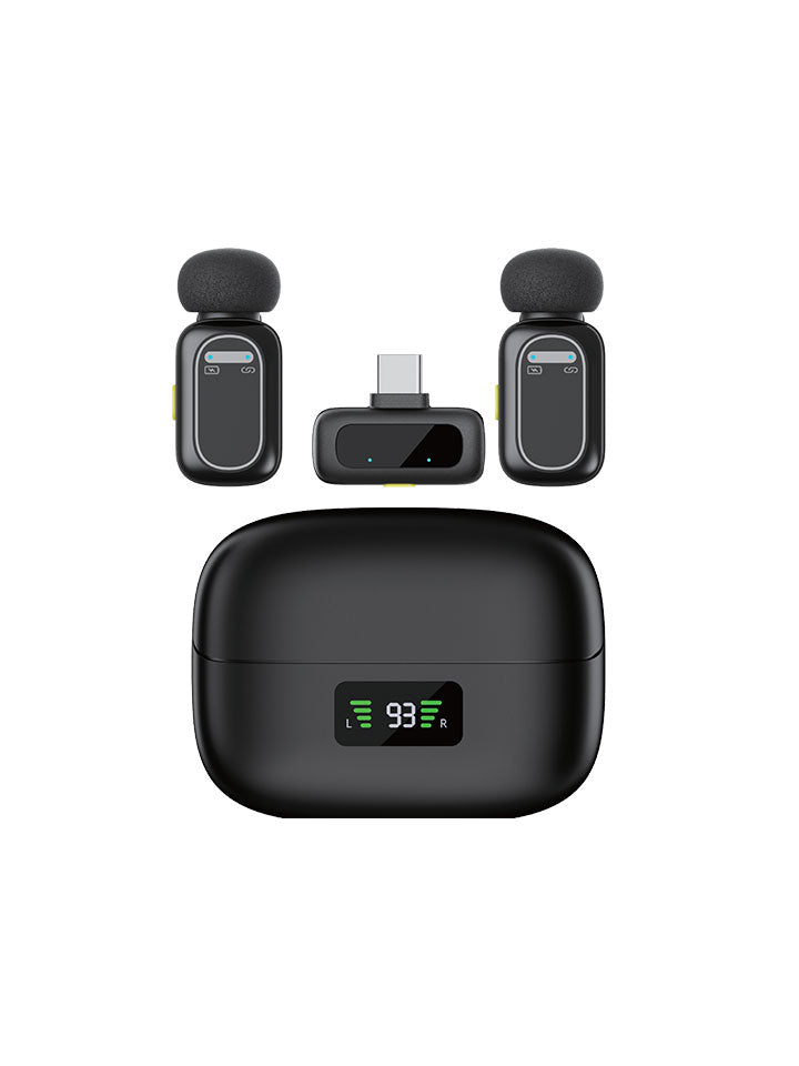 Electro Wave ENC Noise Cancelling Microphone - Black