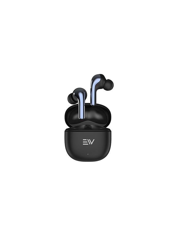 Electro Sonic Pod ANC & ENC with 6Mics Bluetooth Headset - Black