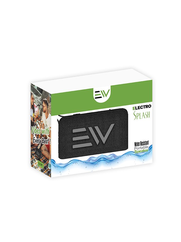 Electro Splash – 5W Water Resistance Bluetooth Speaker
