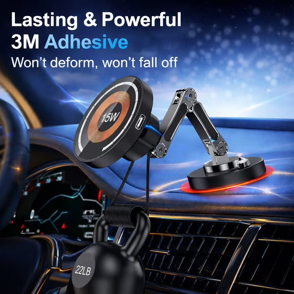 Electro 15W Car Wireless Charger Mount